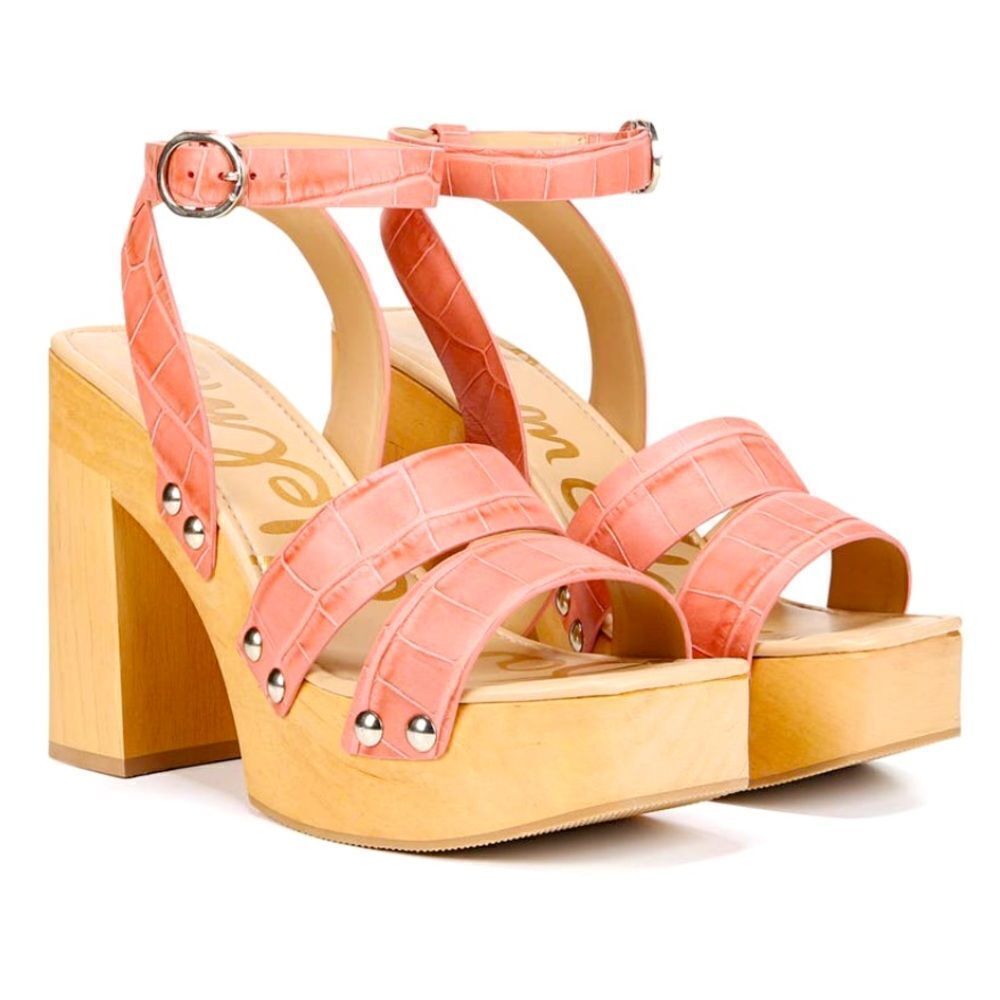 NWTā SAM EDELMANāROSALIND PLATFORM BLOCK HEELāSANDAL